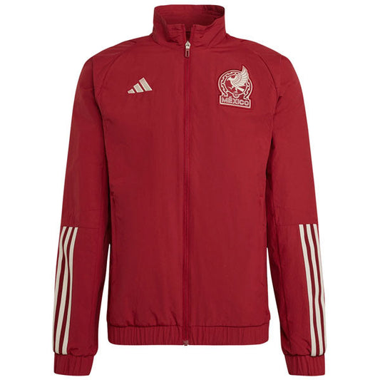 adidas Mexico Tiro 23 Presentation Off Field Jacket 22/23 (Burgundy/White)