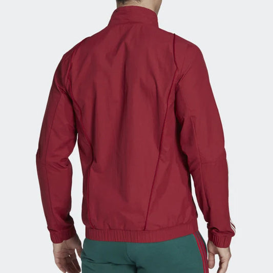 adidas Mexico Tiro 23 Presentation Off Field Jacket 22/23 (Burgundy/White)