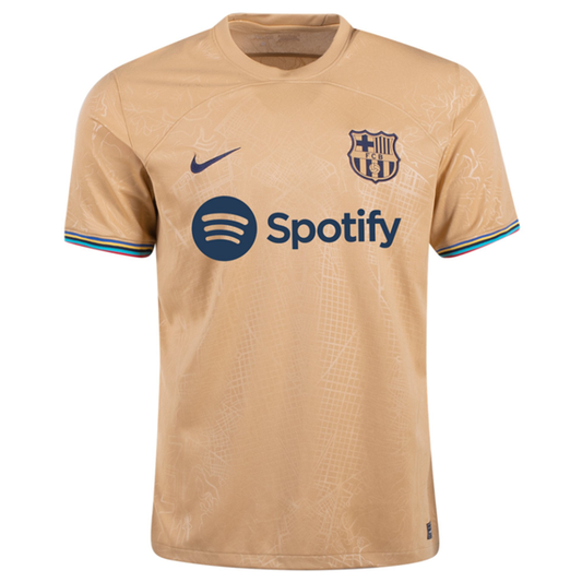 Nike Barcelona Away Jersey 22/23 (Club Gold)