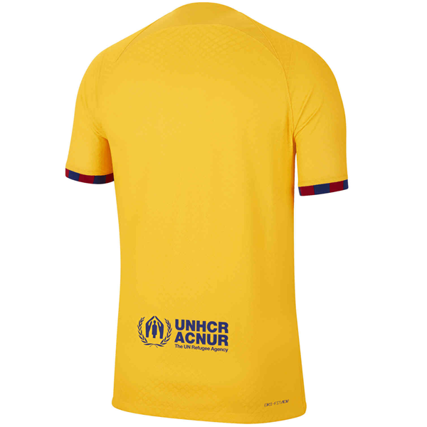 Nike Barcelona Authentic Fourth Jersey 23/24 (Amarillo/University Red)