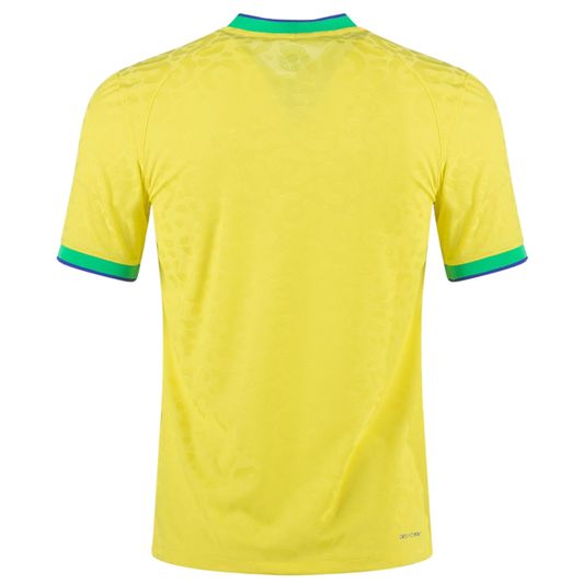 Nike Brazil Authentic Match Home Jersey 22/23 (Dynamic Yellow/Paramount Blue)