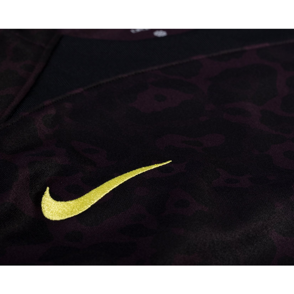 Nike Brazil Goalkeeper Jersey 22/23 (Black/Burgundy Ash/Dynamic Yellow)