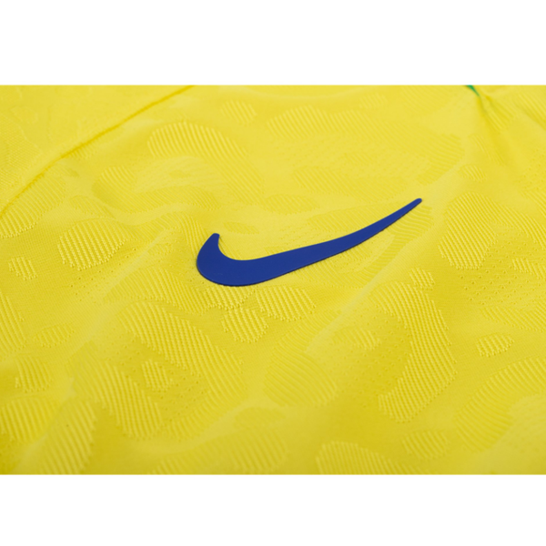 Nike Brazil Authentic Dani Alves Match Home Jersey 22/23 (Dynamic Yellow/Paramount Blue)