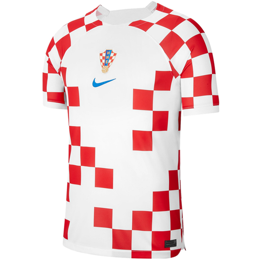 Nike Croatia Home Jersey 22/23 (White/Battle Blue/Red)