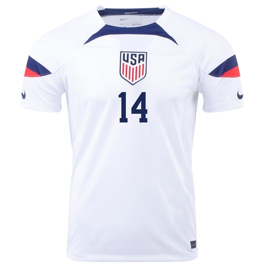 Nike United States Luca De La Torre Home Jersey 22/23 (White/Loyal Blue)