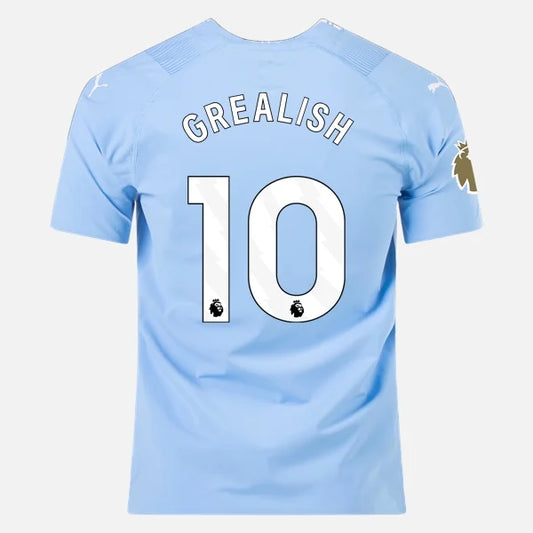 Puma Man's Jack Grealish Manchester City 23/24 Authentic Home  Jersey