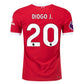 Nike Man's Diogo Jota Liverpool 23/24 Authentic Home Jersey