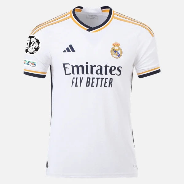 AURÉLIEN TCHOUAMÉNI REAL MADRID 23/24 AUTHENTIC HOME JERSEY BY ADIDAS