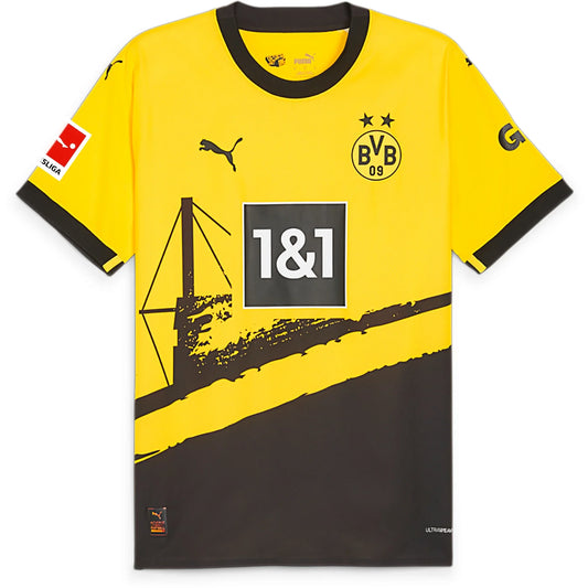 Puma Man's Jude Bellingham Borussia Dortmund 23/24 Authentic Home Jersey