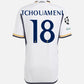 Adidas Man's Aurelien Tchouameni Real Madrid 23/24 Authentic Home Jersey