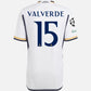 Adidas Man's Federico Valverde Real Madrid 23/24 Authentic Home Jersey