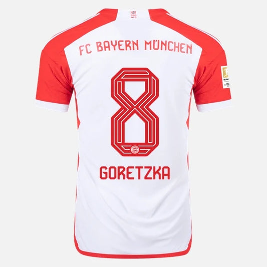 Adidas Man's Leon Goretzka Bayern Munich23/24 Authentic Home Jersey