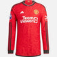 Adidas Man's Alejandro Garnacho Manchester United 23/24 Authentic Long Sleeve Home Jersey