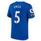 Nike Chelsea Enzo Fernandez Home Jersey w/ EPL + Club World Cup Patches 22/23 (Rush Blue)