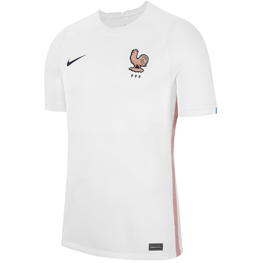 Nike Mens France Away Jersey - Womens UEFA Euro 2022 (White/Blackened Blue)