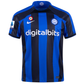 Nike Inter Milan Asllani Home Jersey w/ Serie A + Copa Italia Patches 22/23 (Lyon Blue/Black)