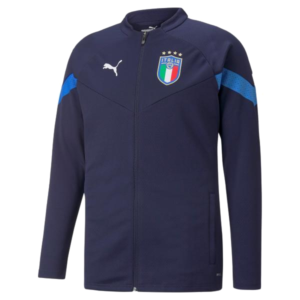 Puma Italy Coach Training Jacket 22/23 (Peacoat/Ignite Blue)