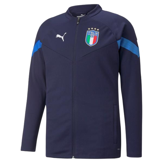 Puma Italy Coach Training Jacket 22/23 (Peacoat/Ignite Blue)