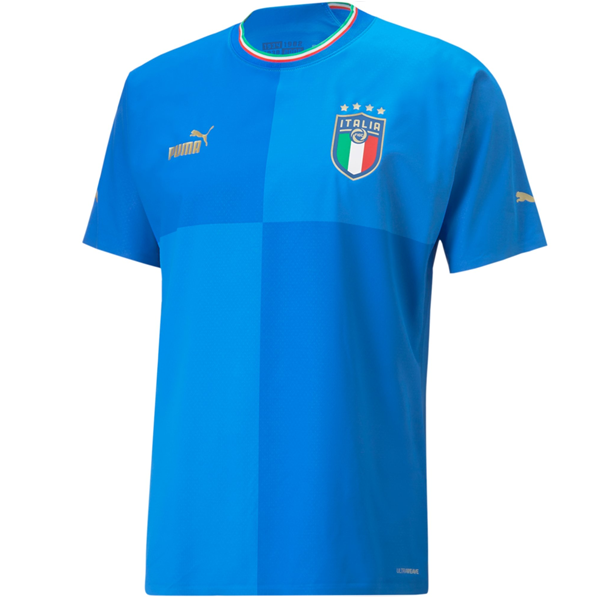 Puma Authentic Italy Home Jersey 22/23 (Team Power Blue/Peacoat)