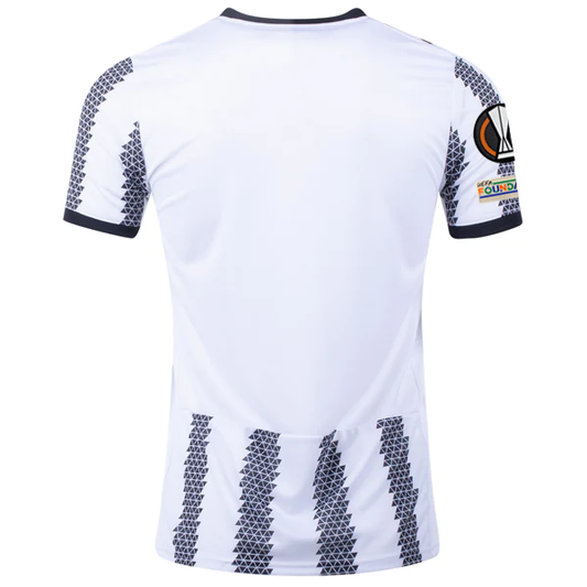 adidas Juventus Home Jersey w/ Europa League Patches 22/23 (White/Black)