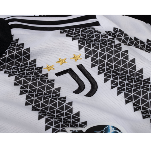 adidas Juventus Federico Chiesa Home Jersey w/ Serie A Patch 22/23 (White/Black)