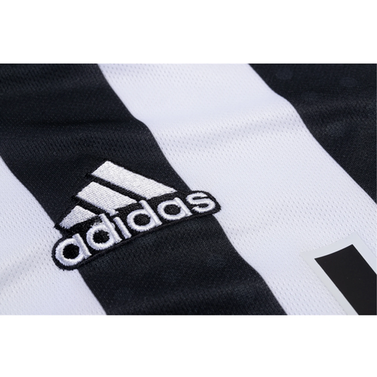 adidas Juventus Juan Cuadrado Home Jersey w/ Champions League Patches 21/22 (White/Black)