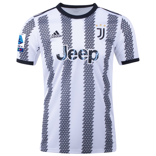 adidas Juventus Home Jersey w/ Serie A Patch 22/23 (White/Black)