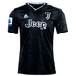 adidas Juventus Dušan Vlahović Away Jersey w/ Serie A Patch 22/23 (Black/White/Carbon)