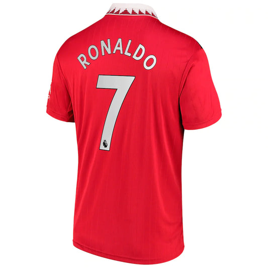 Adidas Authentic Christiano Ronaldo Manchester United Home Jersey Men 22/23