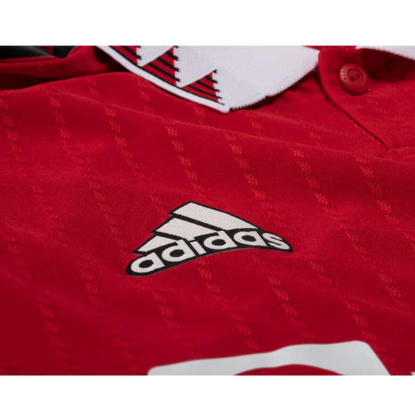 adidas Manchester United Tyrell Malacia Authentic Home Jersey w/ Europa League Patches 22/23 (Real Red)