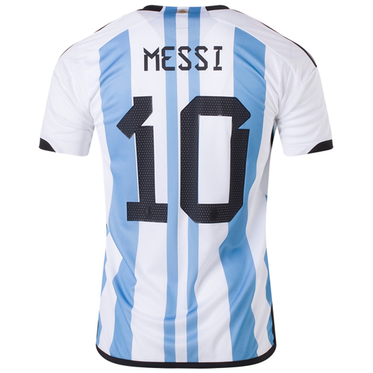 Adidas Men's Argentina Lionel Messi Home Jersey w/ Copa America Champion Patch 22/23