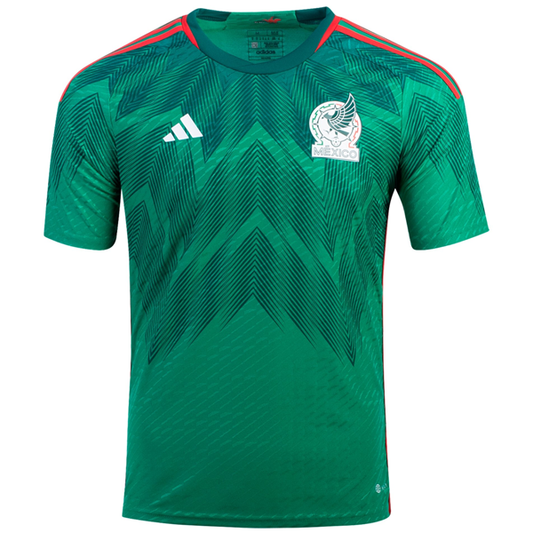adidas Mexico Authentic Home Jersey 22/23 (Vivid Green)