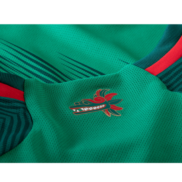 Adidas Mexico Home Jersey w/ World Cup 2022 Patches 22/23 (Vivid Green)