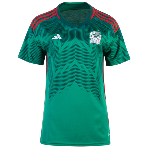 adidas Womens Mexico Home Jersey 22/23 (Vivid Green)