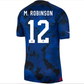 Nike United States Miles Robinson Authentic Match Away Jersey 22/23 (Bright Blue/White)