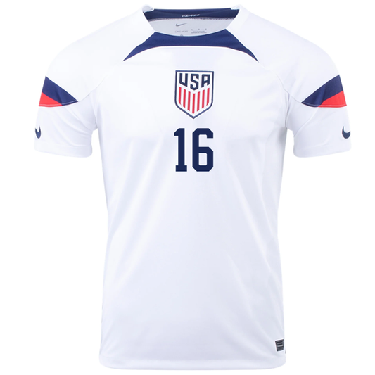 Nike United States Jordan Morris Home Jersey 22/23 (White/Loyal Blue)