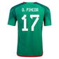 adidas Mexico Authentic Omar Pineda Home Jersey 22/23 (Vivid Green)