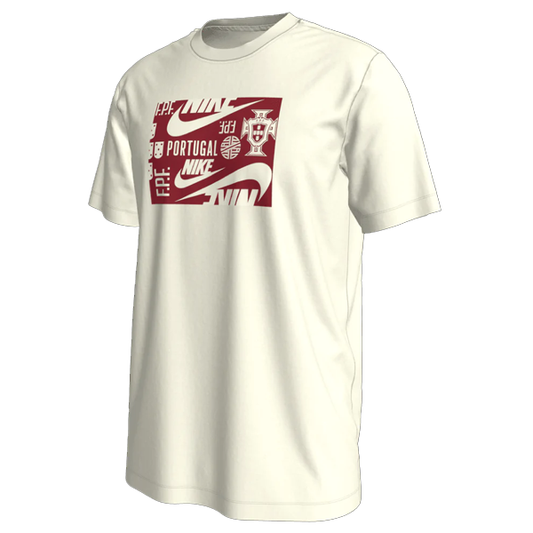 Nike Portugal Original T-Shirt (Sail/Burgundy)