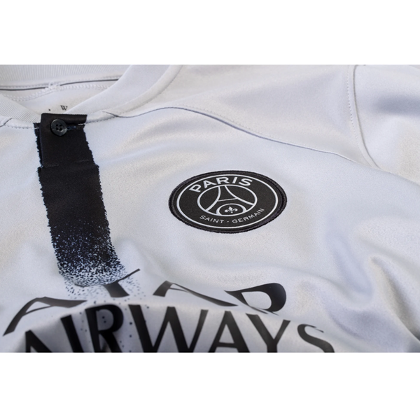 Nike Paris Saint-Germain Away Jersey w/ Ligue 1 Champion Patch 22/23 (Light Smoke/Black)