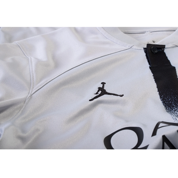 Nike Paris Saint-Germain Away Jersey w/ Ligue 1 Champion Patch 22/23 (Light Smoke/Black)