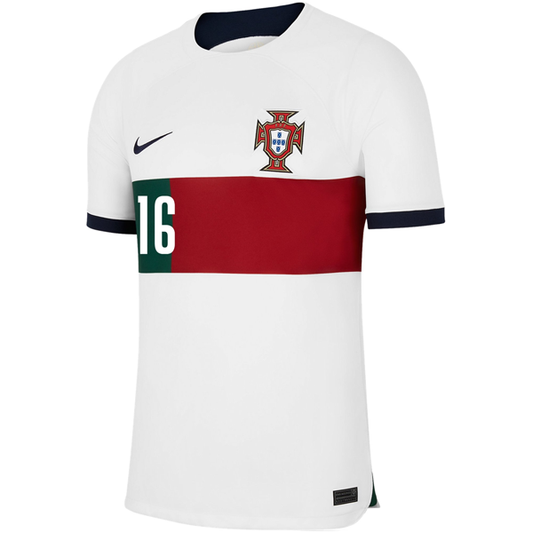 Nike Portugal Renato Sanches Away Jersey 22/23 (Sail/Obsidian)
