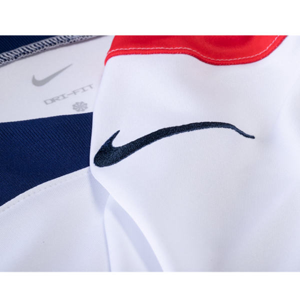 Nike United States Timothy Weah Home Long Sleeve Jersey 22/23 (White/Loyal Blue)